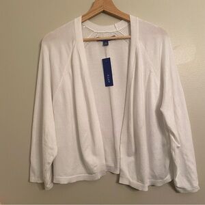 APT. 9 100 Modern White Cardigan Size XXL